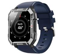 Lamshaw Correas de Clásico Silicona Compatible con Blackview Smartwatch W60-2,01" Correas, Correa Deportivas Suave de Repuesto para Mujeres y Hombres (Azul)