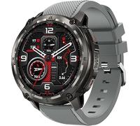 Lamshaw Correas de Clásico Silicona Compatible con KOSPET TANK M4 /M3 Ultra/M2/TANK T4/T3/T2 22mm Correas, Correa Deportivas Suave de Repuesto para Mujeres y Hombres (Gris)