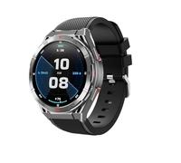 Lamshaw Correas de Clásico Silicona Compatible con OUKITEL BT12/BT10/BT50/BT20/BT50/BT80/BT101/BT2/BT103 Smartwatch Correas, Correa Deportivas Suave de Repuesto para Mujeres y Hombres (Negro)