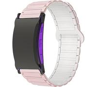 Lamshaw Correas de Compatible con Clock Max/Clock 3,Max Correas,Correa Deportivas Magnético Silicona, Suave de Repuesto para Mujeres y Hombres (Rosa)