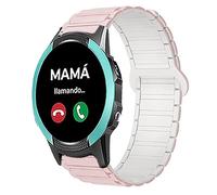 Lamshaw Correas de Compatible con SaveFamily Slim 4G/SaveFamily Enjoy Correas,Correa Deportivas Magnético Silicona, Suave de Repuesto para Mujeres y Hombres