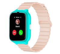 Lamshaw Correas de Compatible con SPC SMARTEE 4G KIDS Reloj Inteligente Correas,Correa Deportivas Magnético Silicona, Suave de Repuesto para Mujeres y Hombres (Rosa)