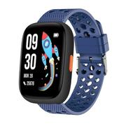 Lamshaw Correas de Deportiva Silicona Compatible con BIGGERFIVE Smartwatch BW02/BW01 Correas, Correa Deportivas Suave de Repuesto para Mujeres y Hombres (Azul)