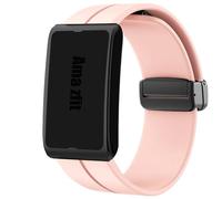 Lamshaw Correas de Respirable Silicona Compatible con Amazfit Smart Watch Correas,Correa Deportivas Suave de Repuesto para Mujeres y Hombres Compatible for Amazfit Helio Strap (Rosa)