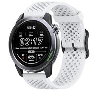 Lamshaw Correas de Respirable Silicona Compatible con Mibro GS Explorer S/Mibro GS Pro 2 / Mibro GS Active 2 Watch Correas, Correa Deportivas Suave de Repuesto para Mujeres y Hombres (Blanco)