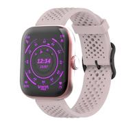 Lamshaw Correas de Respirable Silicona Compatible con Vieta Pro Smartwatch Beat 7S 1,61 Pulgadas Correas, Correa Deportivas Suave de Repuesto para Mujeres y Hombres (Rosa)