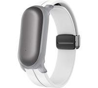 Lamshaw Correas de Silicona Compatible con NotePin AI Voice Recorder Correas,Correa Deportivas Magnético Silicona, Suave de Repuesto para Mujeres y Hombres (Blanco)