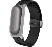 Lamshaw Correas de Silicona Compatible con NotePin AI Voice Recorder Correas,Correa Deportivas Magnético Silicona, Suave de Repuesto para Mujeres y Hombres (Negro)