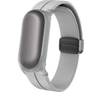 Lamshaw Correas de Silicona Compatible con NotePin AI Voice Recorder Correas,Correa Deportivas Magnético Silicona, Suave de Repuesto para Mujeres y Hombres (Gris)