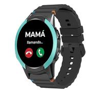 Lamshaw Correas de Silicona Compatible con SaveFamily Slim 4G/SaveFamily Enjoy 18mm Correas, Correa Respirable,Deportivas Suave de Repuesto para Mujeres y Hombres (Negro)