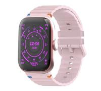 Lamshaw Correas de Silicona Compatible con Vieta Pro Smartwatch Beat 7S 1,61 Pulgadas Correas, Correa Respirable,Deportivas Suave de Repuesto para Mujeres y Hombres (Rosa)