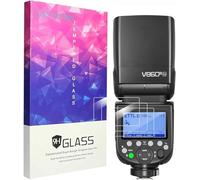 Lamshaw Lámina Protectora de Pantalla [3 Unidades] Vidrio Templado 9H - Compatible con Godox V1, V850III, V860III, TT685II y Flash V860III (3Piezas)