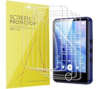 Lamshaw Protector de Pantalla Compatible con AGPTEK MP3 Player Reproductor MP3[6-Pack] - TPU Transparente, Cobertura Completa, para Pantalla Táctil de AGPTEK M1PL MP3 Player 2,8 Pulgadas (6Piezas)