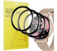 Lamshaw Protector de pantalla compatible con para NAIXUES S53 / Hasakei S53/tuercas S53 Reloj Inteligente 1.39 Pulgadas HD, transparente, flexible, protector de pantalla de TPU (3Piezas)