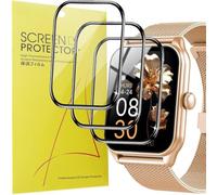 Lamshaw Protector de pantalla compatible con para taopodo Smartwatch Damen 1,83" JX637 HD, transparente, flexible, protector de pantalla de TPU (3Piezas)