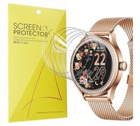 Lamshaw - Protector de pantalla de 6 piezas, compatible con Ice Smart St 2.0 de 1.20 pulgadas, Smart Watch- sin burbujas de alta definición, calidad superior, transparente suave TPU película