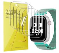 Lamshaw - Protector de pantalla de 6 piezas, compatible con SaveFamily SaveWatch Plus 4G 1,72 pulgadas, Smart Watch- sin burbujas de alta definición, calidad superior, transparente suave TPU película