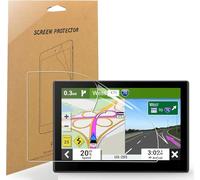 Lamshaw Protector de Pantalla de TPU Transparente [6 Unidades] para Garmin DriveSmart 53 GPS Navigator 4,97 Pulgadas - Cobertura Total, Antiarañazos y Burbujas (6Piezas)