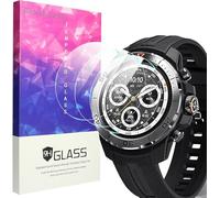 Lamshaw Protector de Pantalla para Mibro GS Explorer Smartwatch 1,32"[ 3 Pack ] - Cristal Templado 9H - Compatible con Mibro GS Explorer (3Piezas)