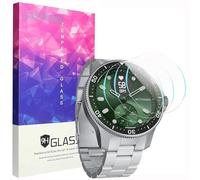 Lamshaw Protector de Pantalla para WITHINGS ScanWatch Nova Reloj Inteligente[ 3 Pack ] - Cristal Templado 9H - Compatible con WITHINGS ScanWatch Nova 39 mm/43 mm Smartwatch (6Piezas, 43mm)