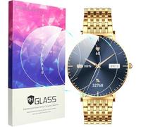 Lamshaw Protector de Pantalla para XCOAST Smartwatch[ 3 Pack ] - Cristal Templado 9H - Compatible con XCOAST SIONA 2 Smartwatch (3Piezas)