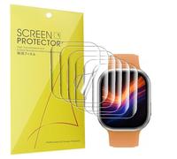 Lamshaw Protector de Pantalla TPU Flexible [6 Unidades] para Generico Hello Watch 3 Plus Smartwatch- Cobertura Total, Resistente a Arañazos, Anti-Burbujas y HD Transparente (6Piezas)