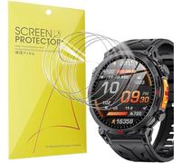 Lamshaw Protector de Pantalla TPU Flexible [6 Unidades] para Rmana KC93 Reloj Inteligente Mujer 1,6" - Cobertura Total, Resistente a Arañazos, Anti-Burbujas y HD Transparente (6Piezas)