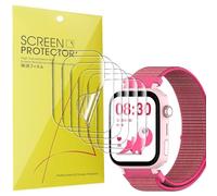 Lamshaw Protectores de Pantalla para DCU TECNOLOGIC Smartwatch-Compatible con DCU TECNOLOGIC Smartwatch-Película TPU Suave Transparente HD-Fácil Instalación Sin Burbujas (6Piezas)