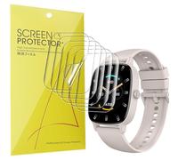 Lamshaw Protectores de Pantalla para KSIX Pulse Smartwatch 1,83 Pulgadas-Compatible con KSIX smart your tech -Película TPU Suave Transparente HD-Fácil Instalación Sin Burbujas (6Piezas)