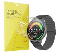 Lamshaw Protectores de Pantalla para KSIX Smartwatch Core 3 MAX Go 1.73"-Compatible con KSIX Reloj Inteligente-Película TPU Suave Transparente HD-Fácil Instalación Sin Burbujas (6Piezas)