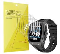 Lamshaw Protectores de Pantalla para KSIX Smartwatch Hero 2 Go-Compatible con KSIX Reloj Inteligente-Película TPU Suave Transparente HD-Fácil Instalación Sin Burbujas (6Piezas)
