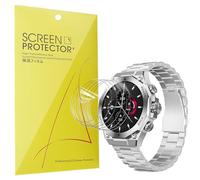 Lamshaw Protectores de Pantalla para KSIX Smartwatch Titanium Go-Compatible con KSIX Reloj Inteligente-Película TPU Suave Transparente HD-Fácil Instalación Sin Burbujas (6Piezas)