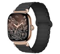 Lamshaw Pulsera compatible con ICE Smart SQ 2.0 1.2'' Pulgadas Smart Watch, Magnética Silicona Deportiva Pulsera Magnética Fuerte Compatible con ICE Smart SQ 2.0, 18mm, Silicona, No es una piedra