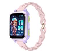 Lamshaw - Pulsera compatible con LAGENIO K9 Kid de 1,78 pulgadas, reloj inteligente, correa de repuesto hueca de silicona elástica compatible con LAGENIO K9, 16mm, Silicona, No es una piedra preciosa