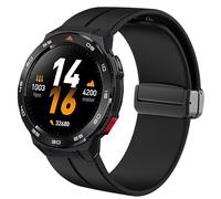 Lamshaw - Pulsera compatible con Mibro GS Pro2/Pro/Explorer/Explorer S/Active2/Active,Mibro Watch GT/Mibro Lite 3 Pro - Correa de repuesto de silicona con hebilla magnética plegable