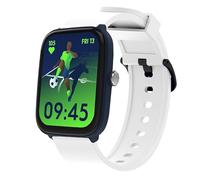 Lamshaw Pulsera de silicona suave compatible con Ice Smart Junior 2.0/3.0 1.75 pulgadas SmartWatch - Correa de repuesto transpirable e hipoalergénica con hebilla metálica ajustable, 20mm, silicona