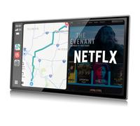 LAMTTO 3 en 1 Net-flix Carplay Android Auto Pantalla Coche con Youtube, Tiktok, Pantalla Táctil 9 pulgadas, Cámara de Respaldo Navegación Asistente de Voz Spotify Bluetooth AUX FM OTA