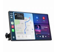 LAMTTO Pantalla Carplay Coche Android Auto con dashcam 2.5k+1080p
