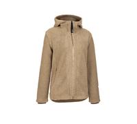 LAMUNT Chaqueta polar con capucha Sabine para mujer camel | 40