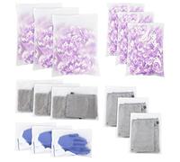 LAMXD 15 bolsas de almacenamiento de viaje, bolsa organizadora de equipaje, bolsa reutilizable para ahorrar espacio, bolsas de plástico esmerilado impermeables para ropa, ropa interior, zapatos