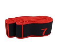 LAMXD Banda elástica de musculación, banda elástica de fitness 8 niveles de fuerzas banda de hebilla de ejercicio