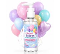LAMXIN Flotador alto de 100 ml para globos, líquido protector de globos de helio con bomba, tratamiento de revestimiento de látex para un tiempo de flotación más largo, decoración de bodas, fiestas de