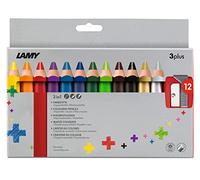 Lamy 1223548 3plus - Caja de lápices de colores (12 unidades)