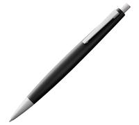 Lamy 2000 black - elegant ballpoint pen in robust fibreglass barrel - perfectly balanced - incl. giant refill M 16 in line width M in black