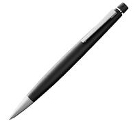 Lamy 2000 black portaminas - elegante con cuerpo robusto de policarbonato - equilibrado perfectamente- portaminas con mina M 40 de 0,7 mm y goma de borrar