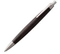 Lamy 2000 blackwood bolígrafo- elegante con cuerpo de madera de granadilla y los partes con acabado en paladio - equilibrado perfectamente - recambio gigante M 16 con ancho de trazo M negro incl.