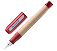 Lamy abc red - pluma estilográfica para niños y principiantes con empuñadura erg