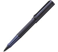 Lamy AL-star dark dusk - Bolígrafo Rollerball con grip transparente, ergonómico y ancho de trazo M - cuerpo de aluminio ligero - incluye recambio roller M 63 en negro