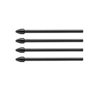 LAMY AL-Star EMR Stylus Pen- Puntas de Recambio Negro (4 Piezas) - Punta recambiable LAMY Z107 PC/EL Pointier - Ideal para Superficies Lisas (Brillantes) - Radio de la Punta 0,35 mm