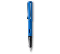 Lamy Al -Star Fountain Pen - Diseo elegante Pensas fras Mejores bolgrafos para escritura suave Aluminio ligero - Ocean Blue Extra Fine Point Pen